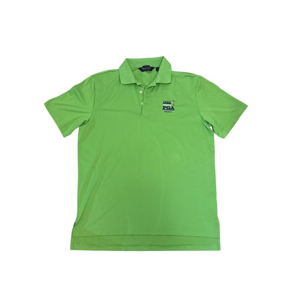 Polo Golf Ralph Lauren neon green Sahalee C.C. Women’s PGA championship Large - Picture 1 of 6